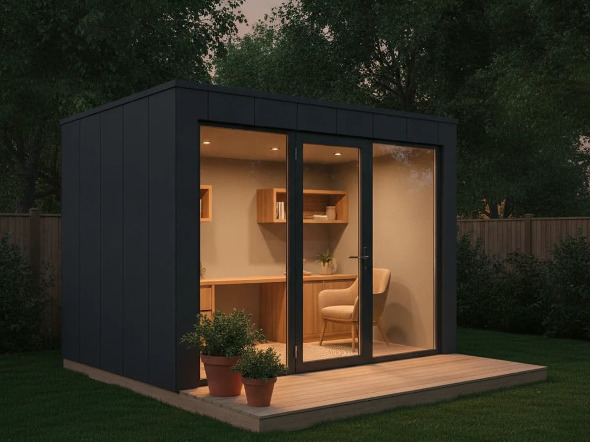 Autonomous WorkPod backyard office studio