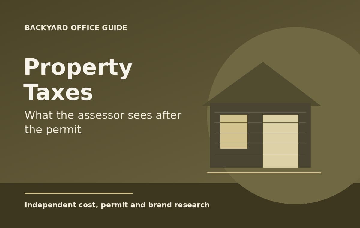 Will a Backyard Office Raise Your Property Taxes?