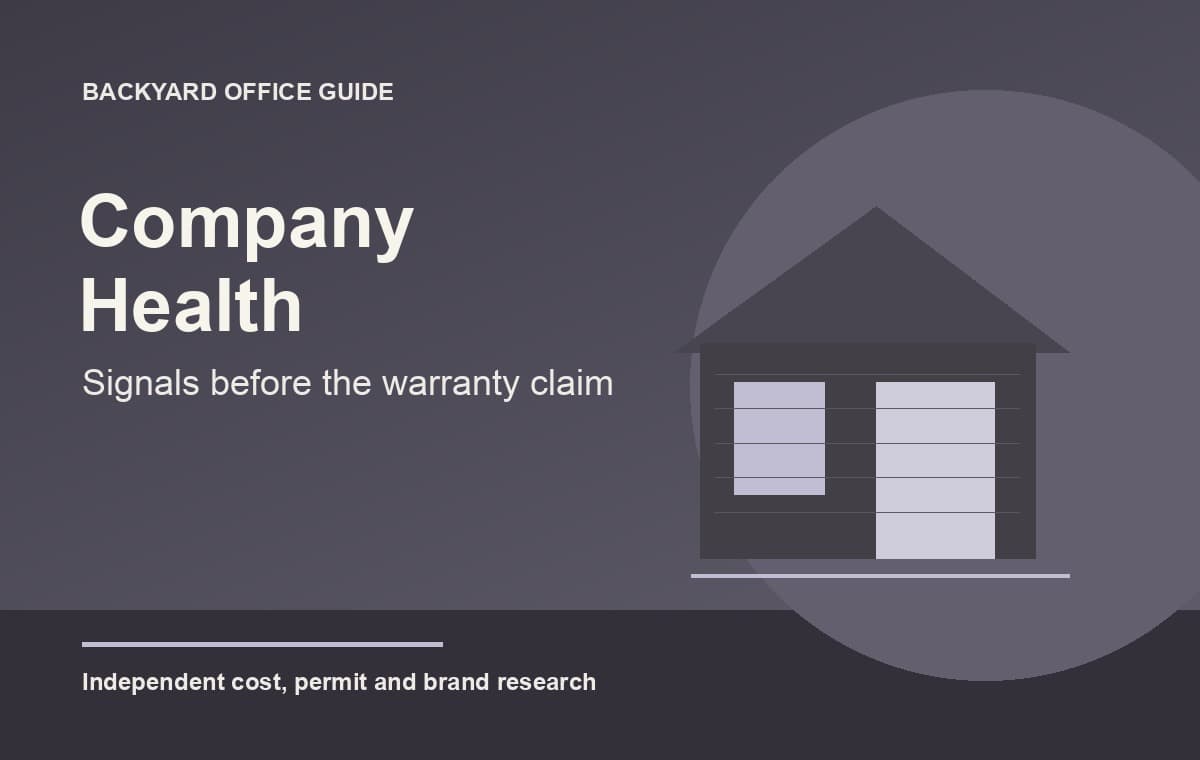 Office Pod Company Health Check: Will They Honor the Warranty?