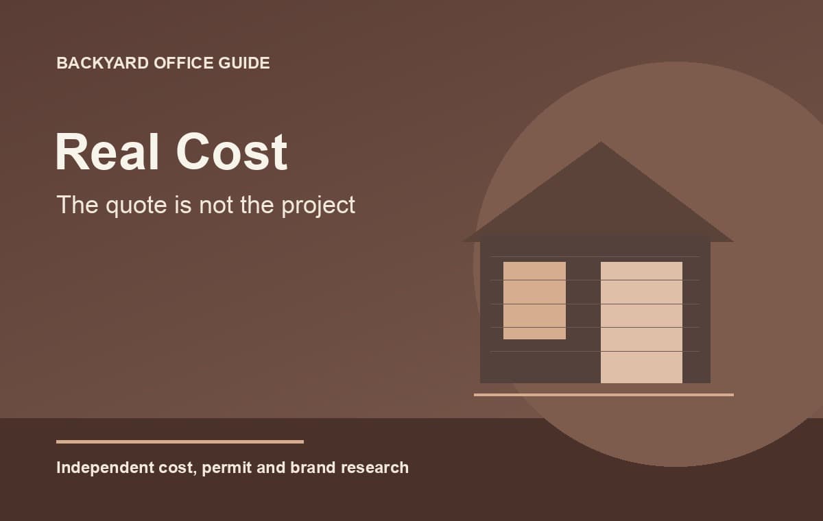 Real Cost of a Backyard Office Pod: What the Quote Leaves Out